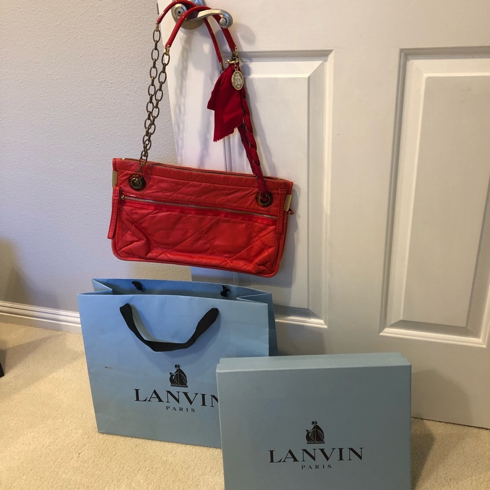 Lanvin Amalia quilted shoulder Bag